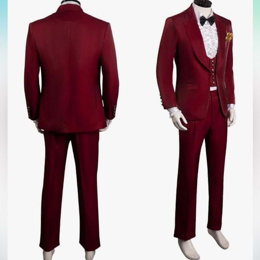 Beetlejuice Red Tuxedo Costume